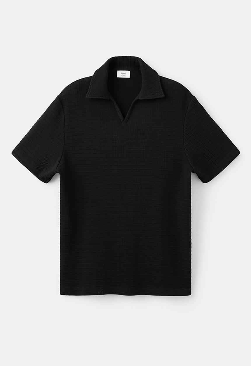 MANGO - Poloshirt Armip - Black