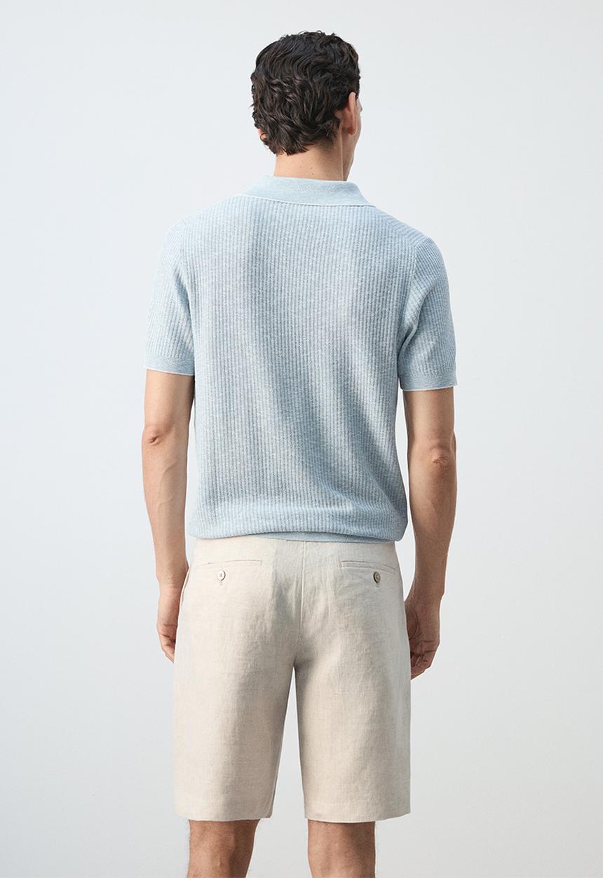 MANGO - Poloshirt Flew - Sky-Blue