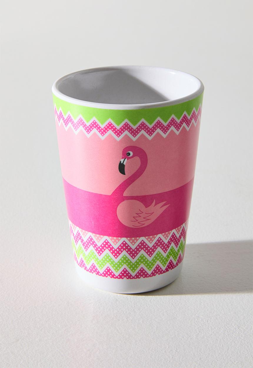 Pop Candy - Flamingo themed tableware set - pink/multi