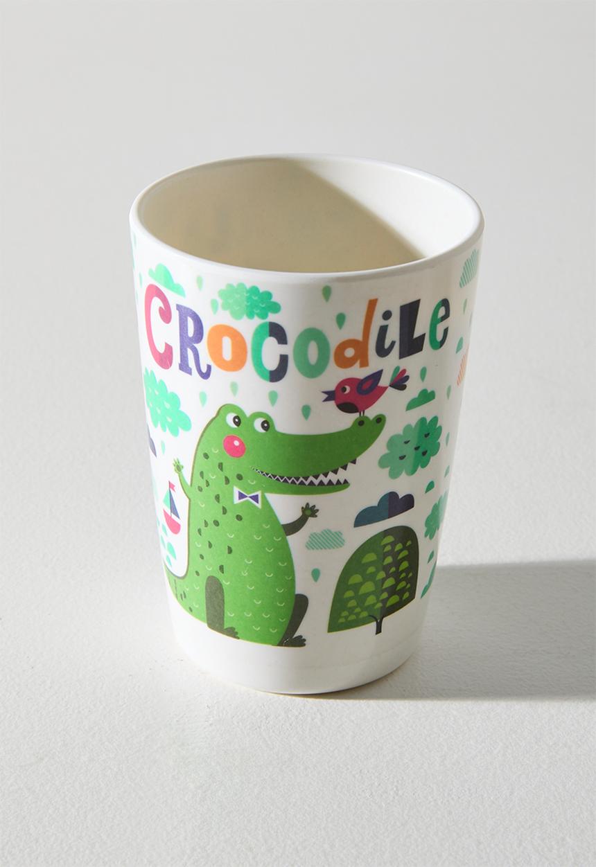 Pop Candy - Croc themed tableware set - light turquoise
