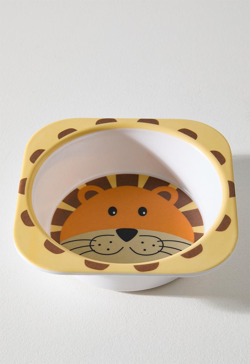 Pop Candy - Lion themed tableware set - lt yellow/multi