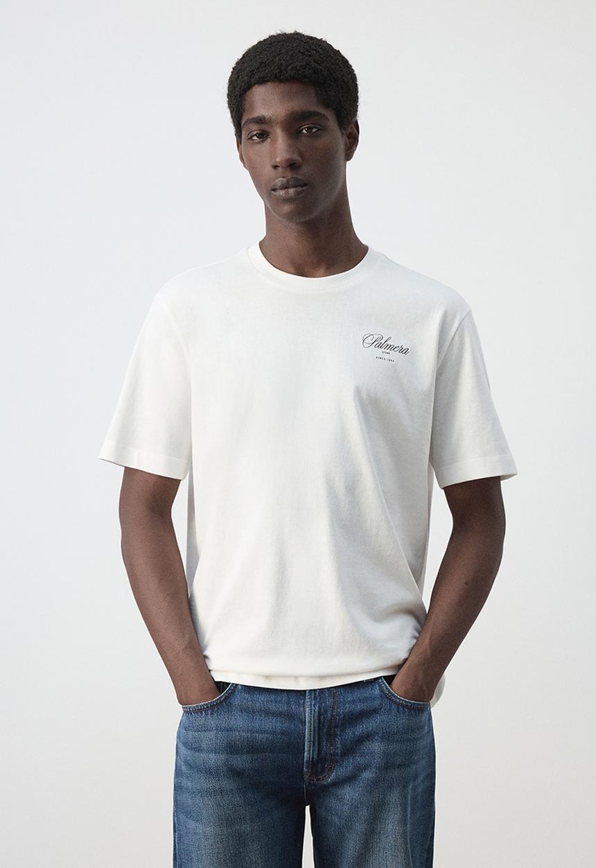 MANGO - T-Shirt Mango - Whiite