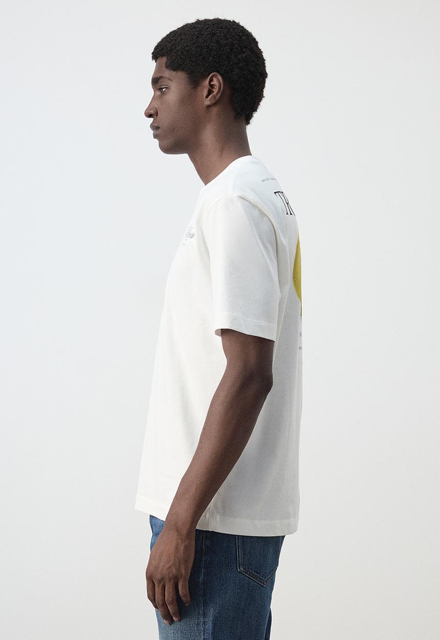 MANGO - T-Shirt Mango - Whiite