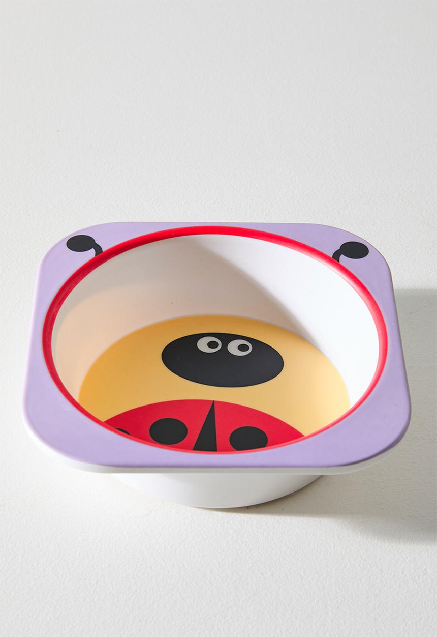 Pop Candy - Ladybug themed tableware set - lilac/multi