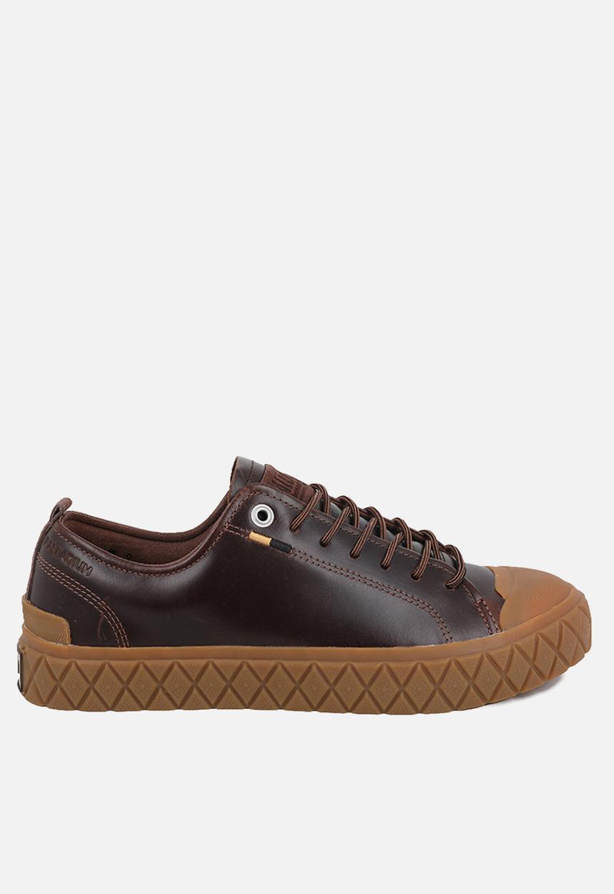Palladium - PALLA ACE LO LTH BURNT BROWN
