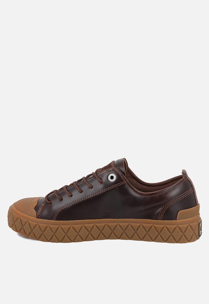 Palladium - PALLA ACE LO LTH BURNT BROWN