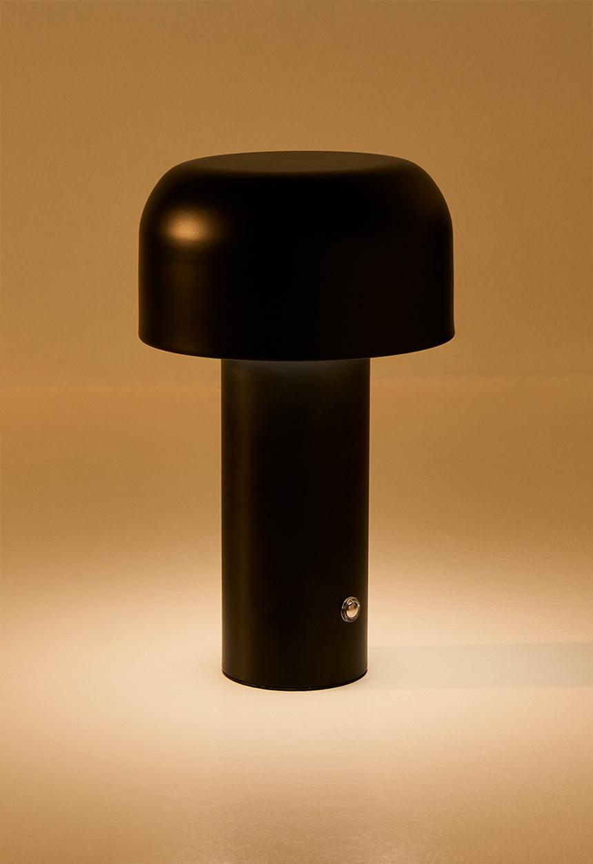 Pop Candy - Shroom touch lamp - black