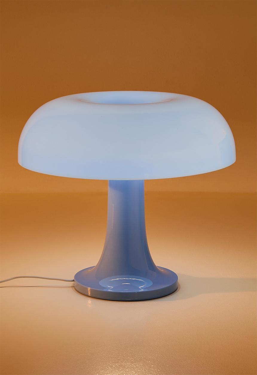 Pop Candy - USB mushroom-shaped lamp - serene blue