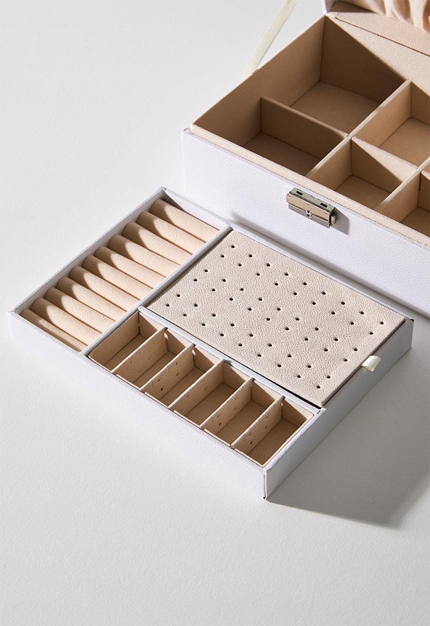 Pop Candy - Jewellery organizer box - white