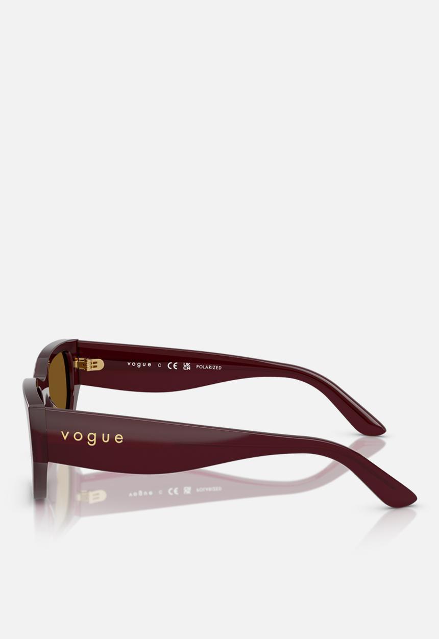 Vogue Eyewear - Vogue Eyewear 0VO5586S 53mm - Full Bordeaux