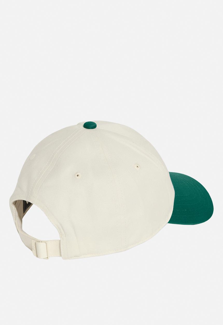 adidas Performance - Linear Emb Cap - Ivory/Collegiate Green