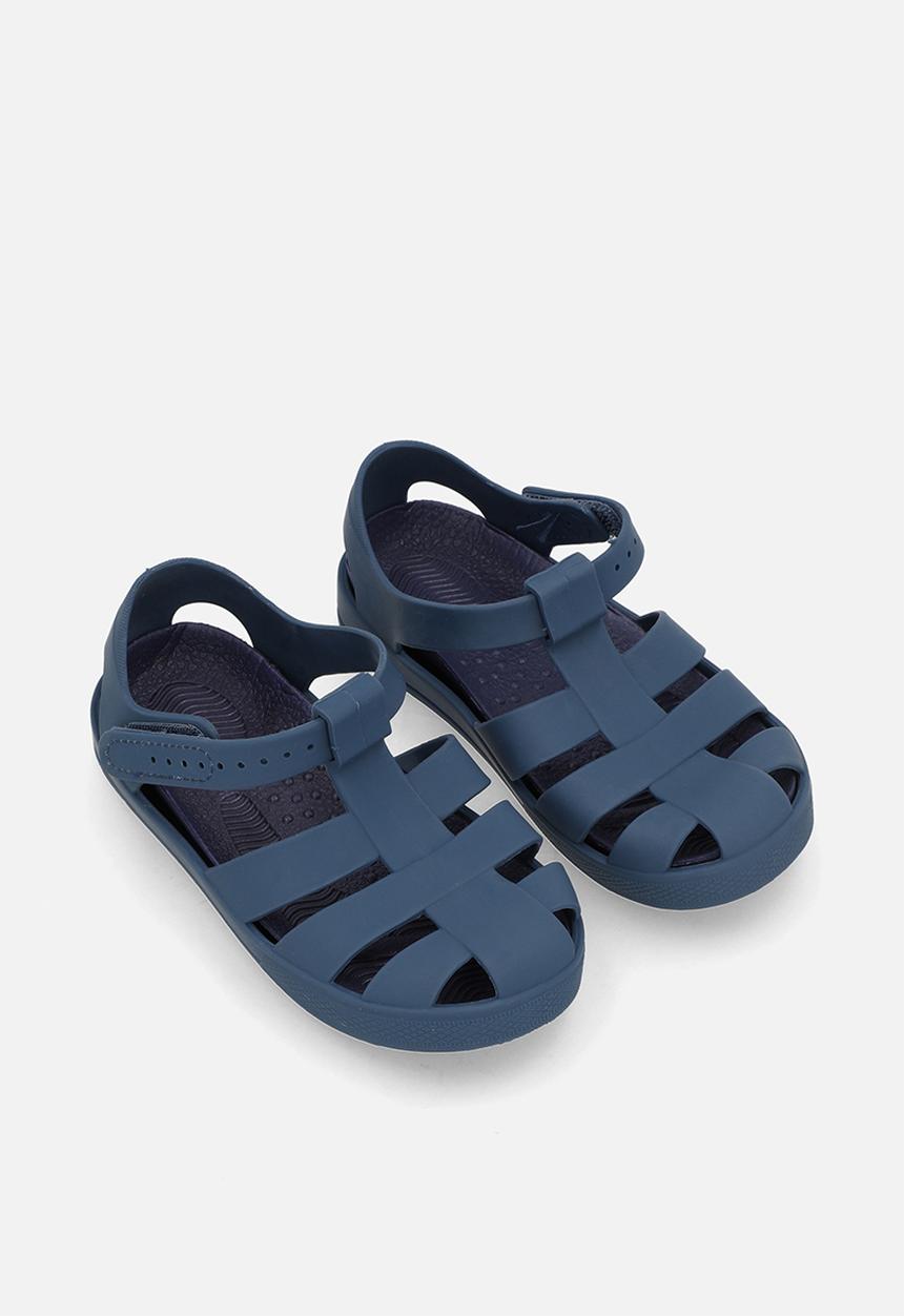Pop Candy - Fisherman-style jelly sandals - lt navy
