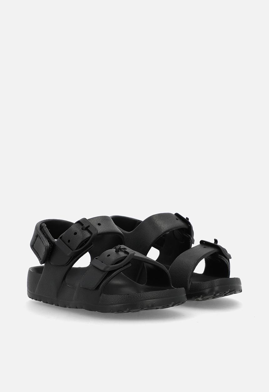 Pop Candy - Double buckle sandals - black