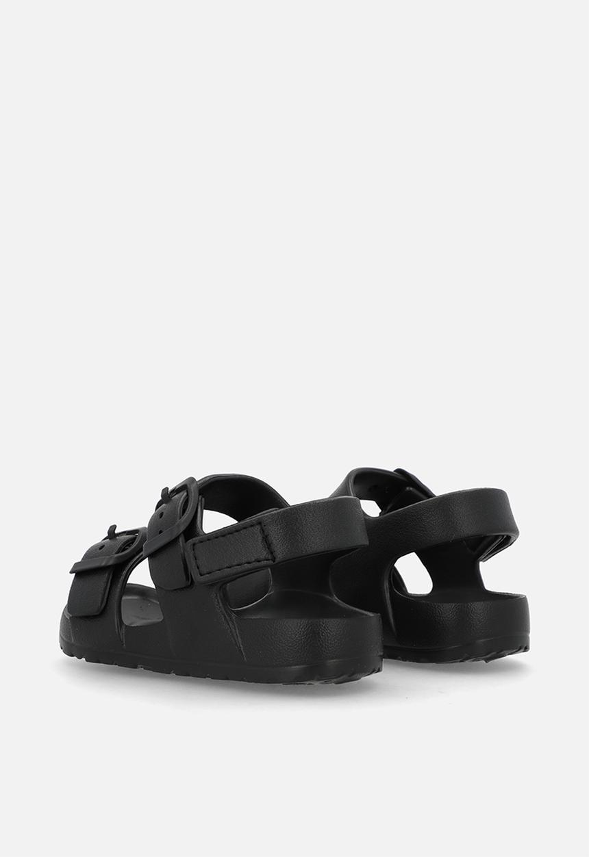 Pop Candy - Double buckle sandals - black
