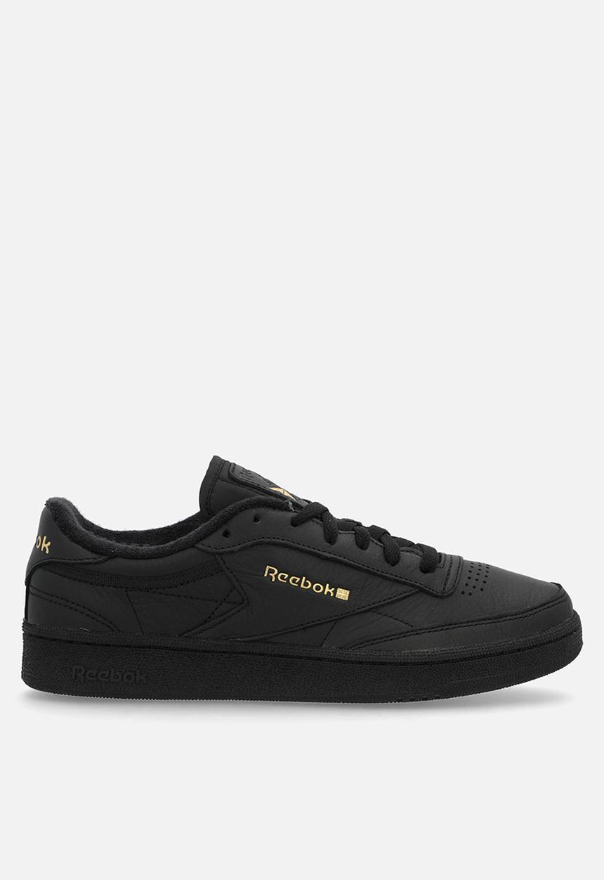 Reebok - Club C 85 - Black/Almostblack/Gold