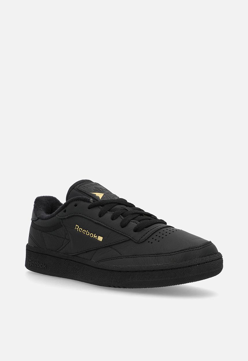 Reebok - Club C 85 - Black/Almostblack/Gold