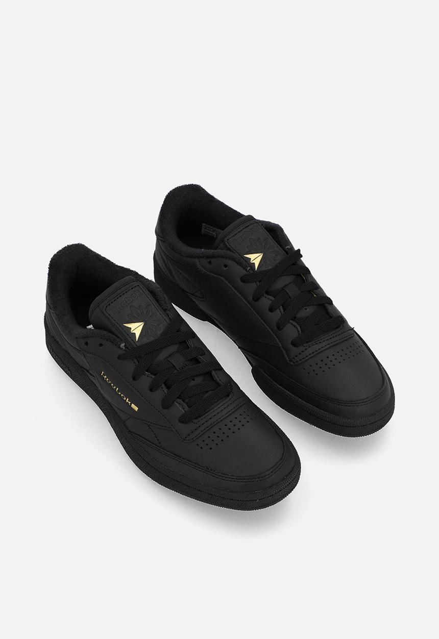Reebok - Club C 85 - Black/Almostblack/Gold