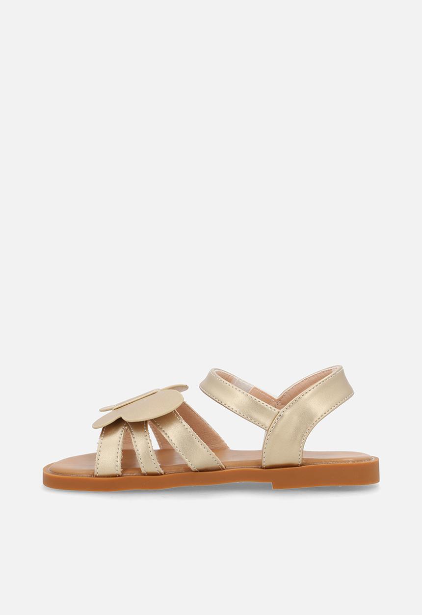 Pop Candy - Butterfly design sandals - gold