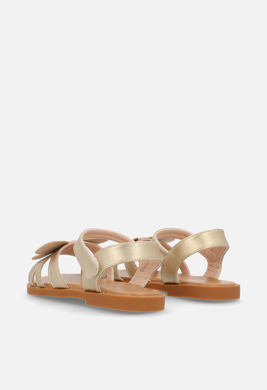 Pop Candy - Butterfly design sandals - gold