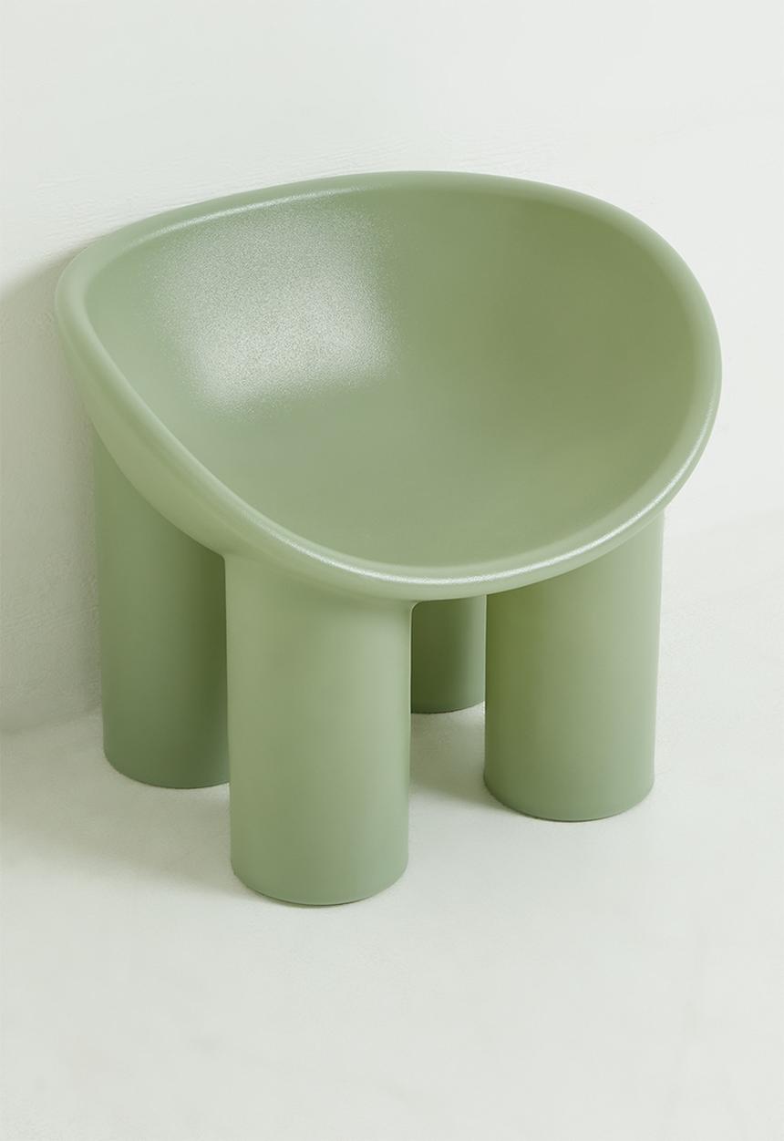 Pop Candy - Elephant leg occasional chair - tea green