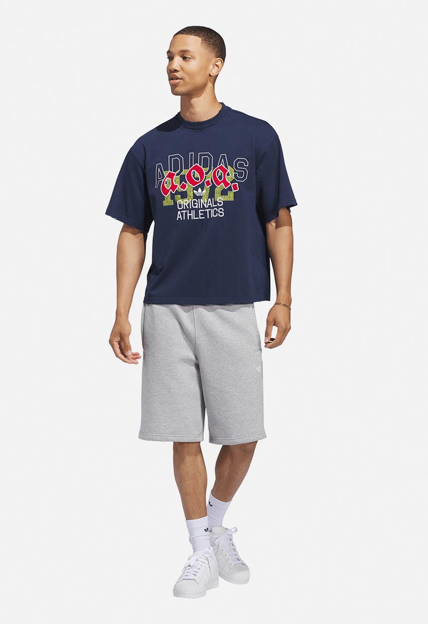 adidas Originals -  AOA Graphic Tee - Night Indigo Blue 