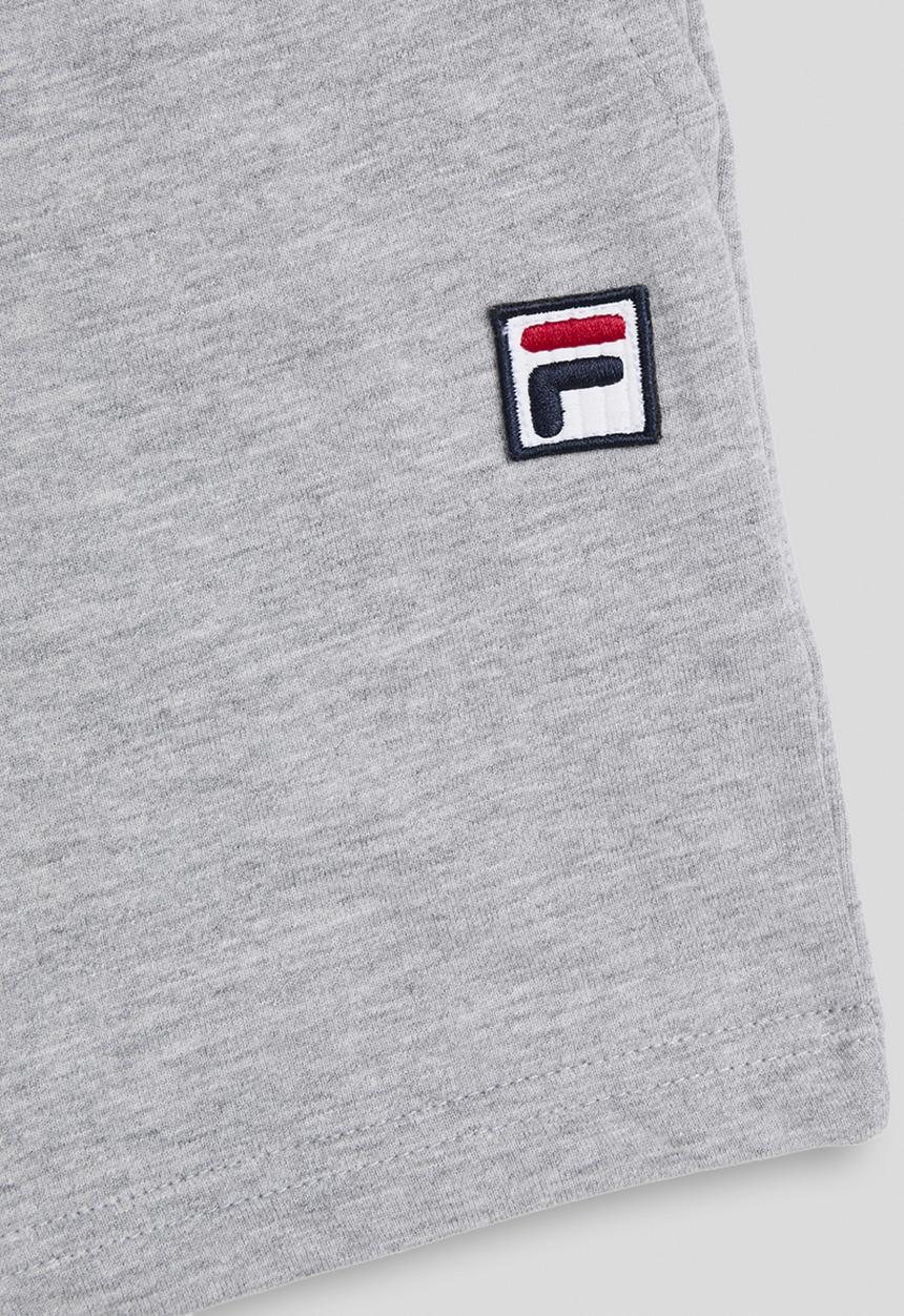 FILA - Dustin Shorts -Grey Melange/Fila Blue/Fila Red