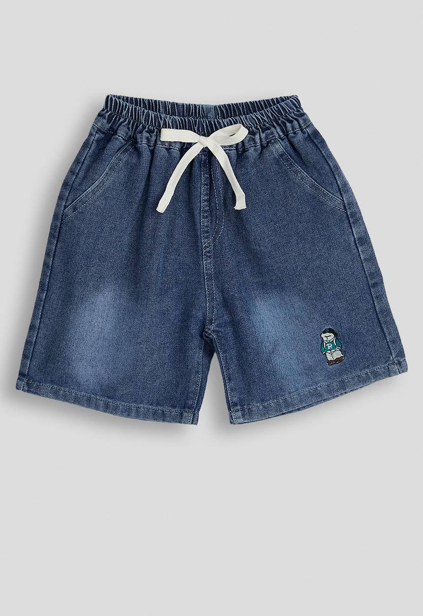 Pop Candy - Denim shorts - blue