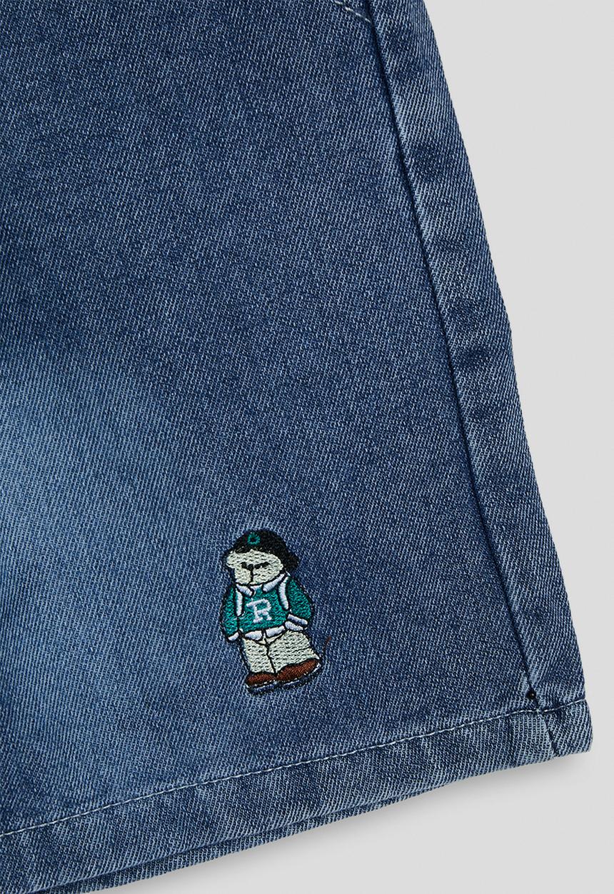 Pop Candy - Denim shorts - blue