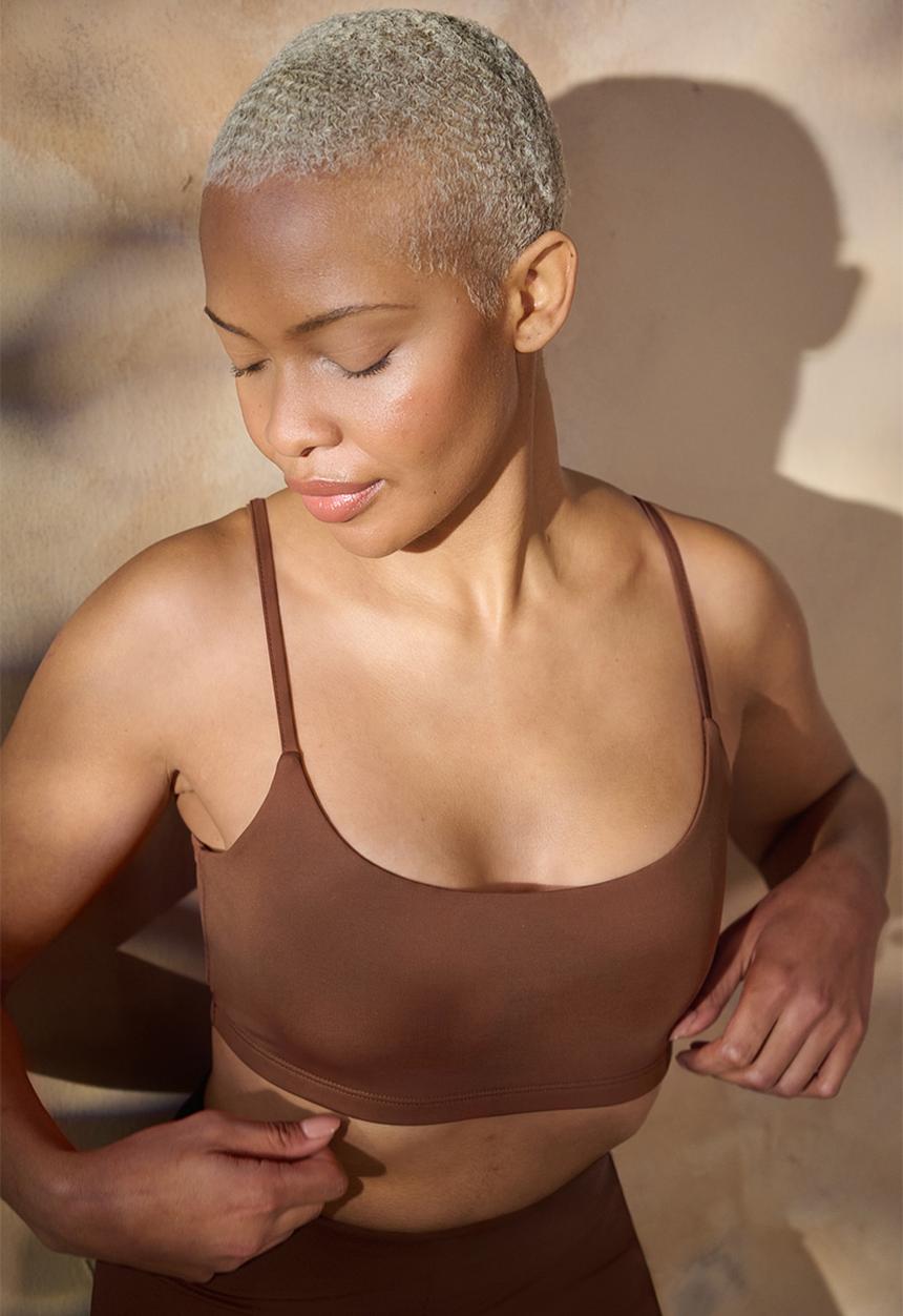 Me&B - Contour Bralette - Choc