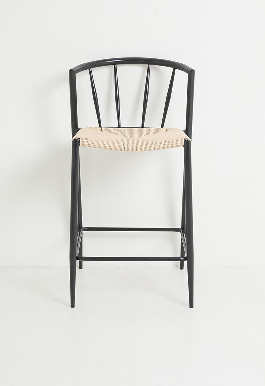 Sixth Floor - Aspen Bar Stool - Black