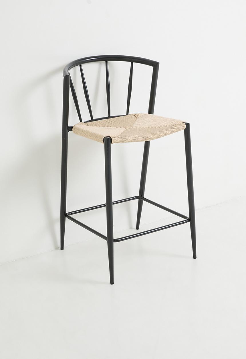 Sixth Floor - Aspen Bar Stool - Black