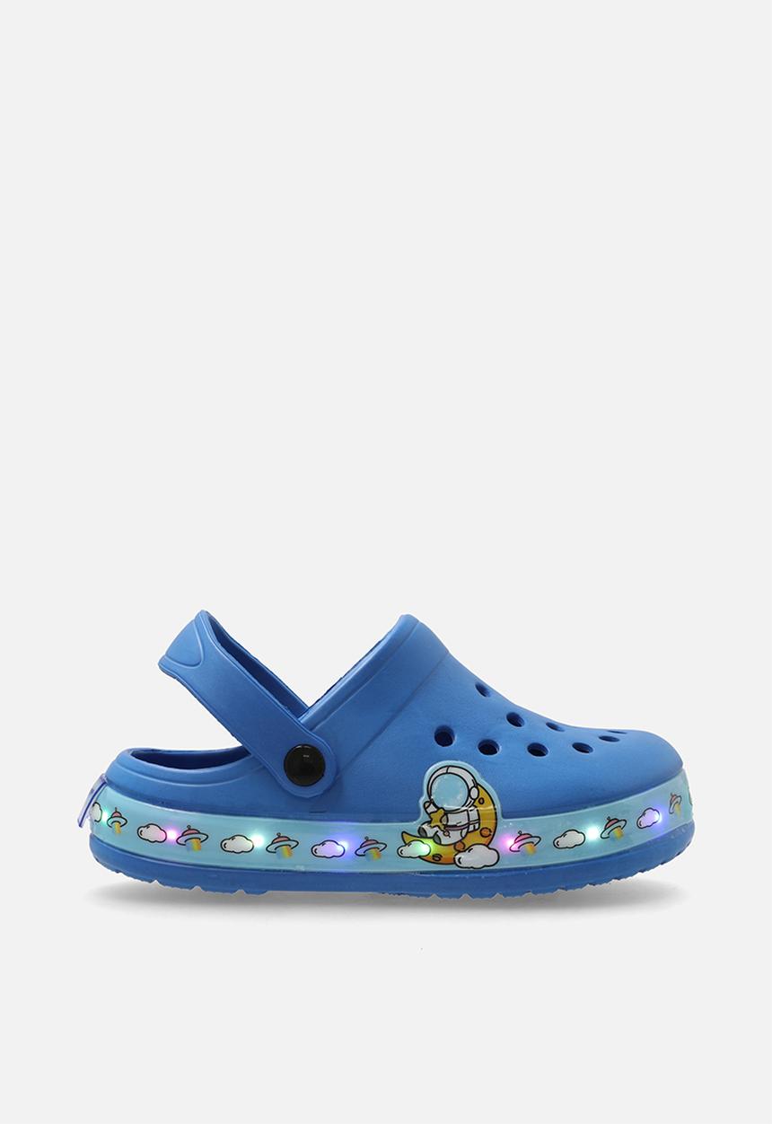Pop Candy - Light-up clog shoes - blue/astro