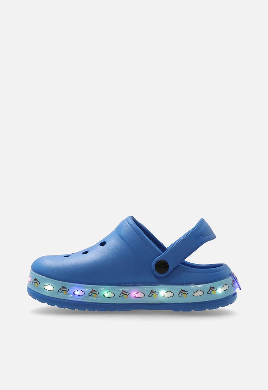 Pop Candy - Light-up clog shoes - blue/astro