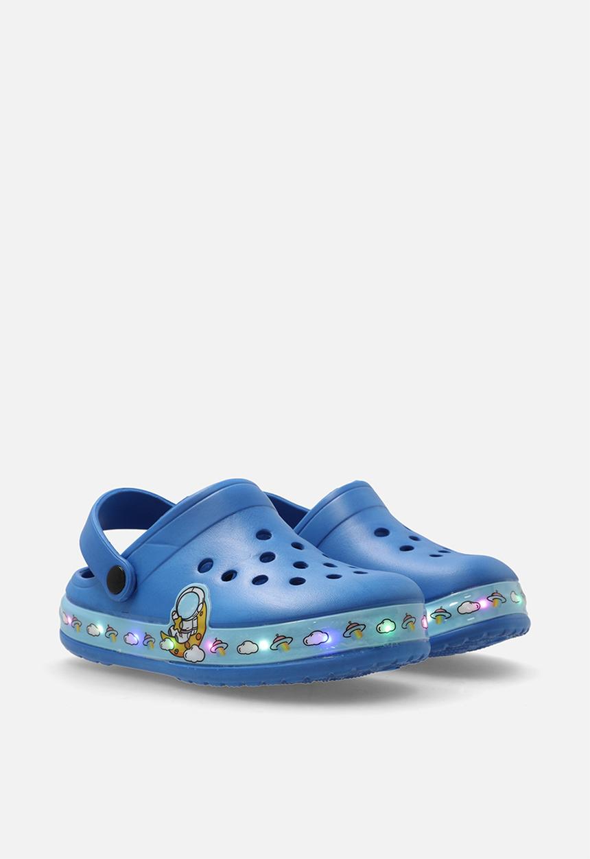 Pop Candy - Light-up clog shoes - blue/astro