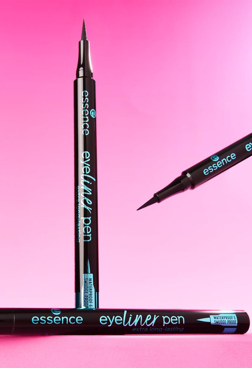 essence - eyeliner pen extra long-lasting WATERPROOF & SMU