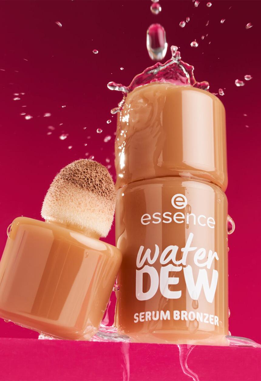 essence - water DEW SERUM BRONZER - 10 Latte Drop