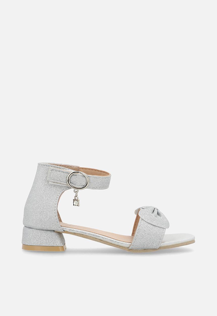 Pop Candy - Glitter princess sandal heels - silver
