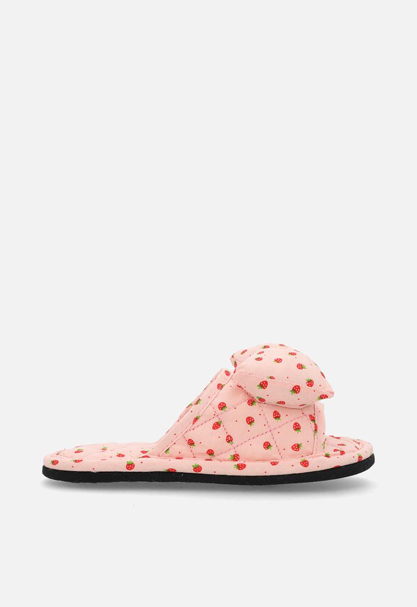 Pop Candy - Quilted slipper sandals - pink