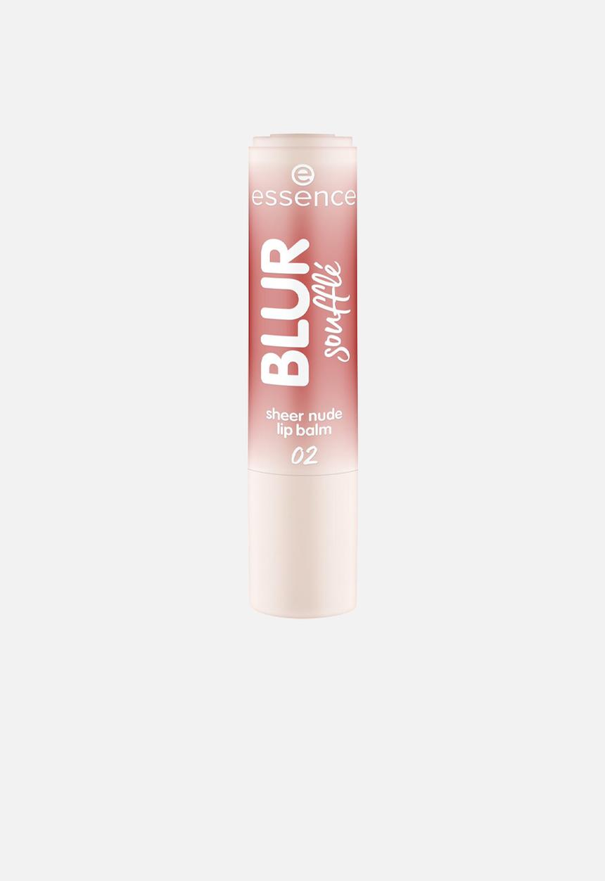 essence - BLUR soufflé sheer nude lip balm - 02 Nude Peach