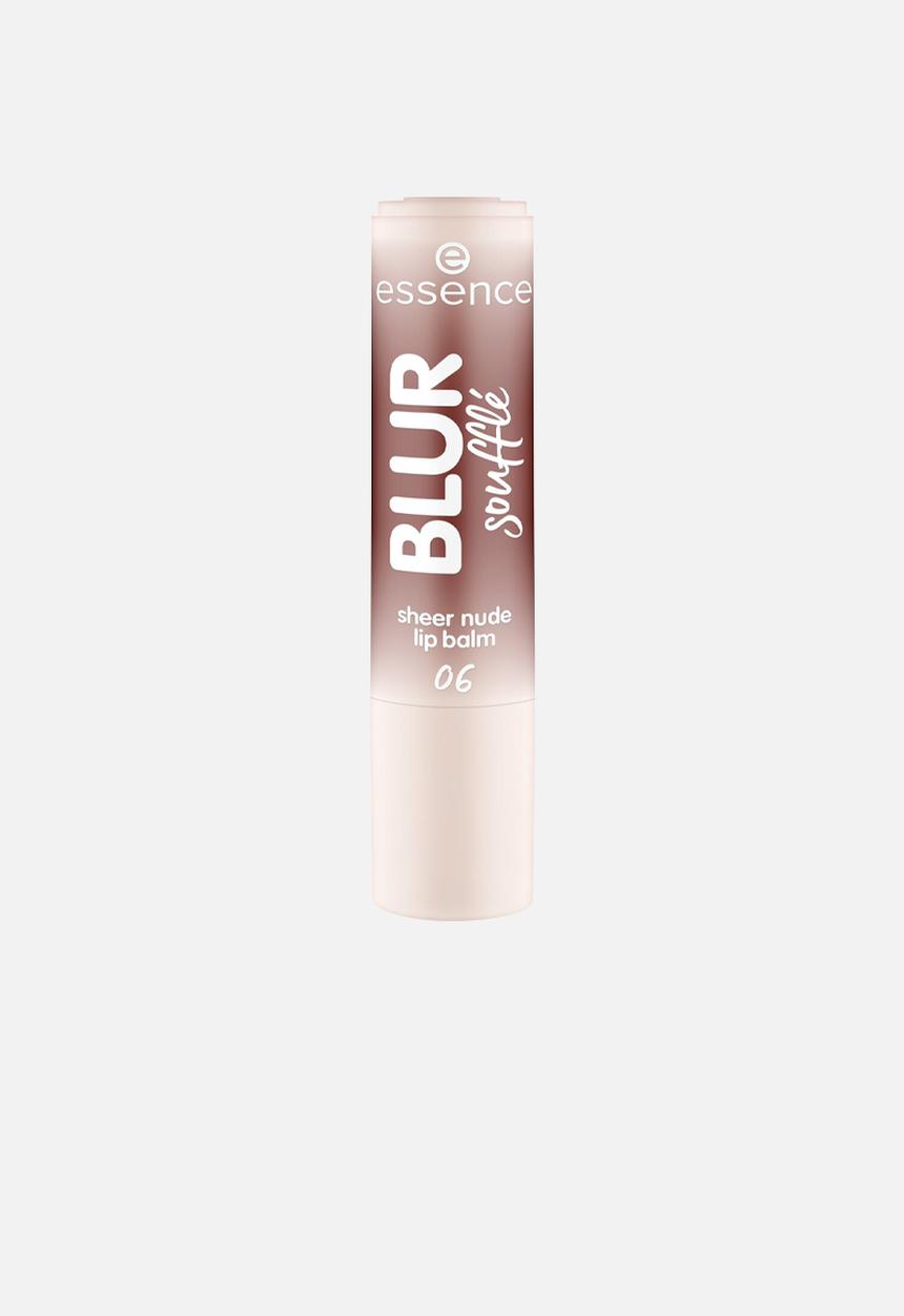 essence - BLUR soufflé sheer nude lip balm - 06 Nude Cocoa
