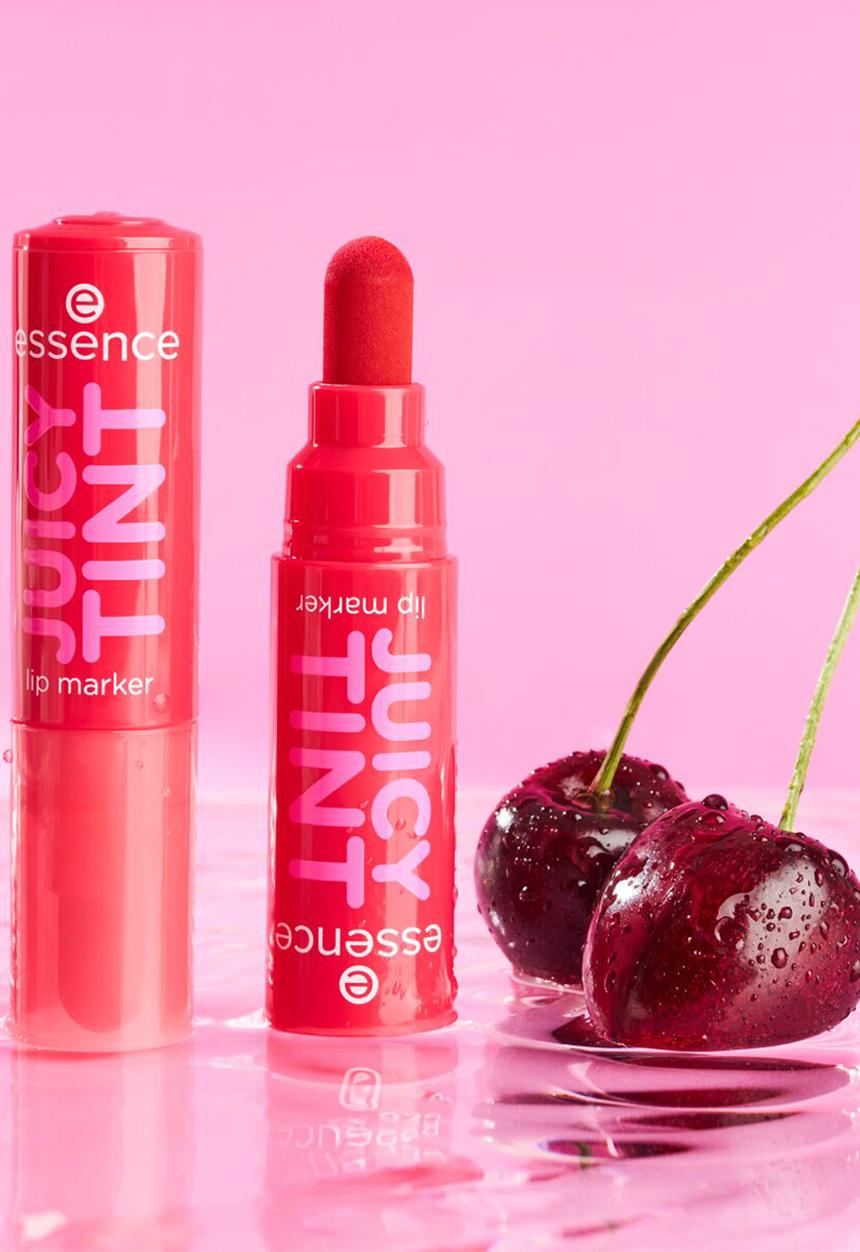essence - JUICY TINT lip marker - 03 Cherry Crush