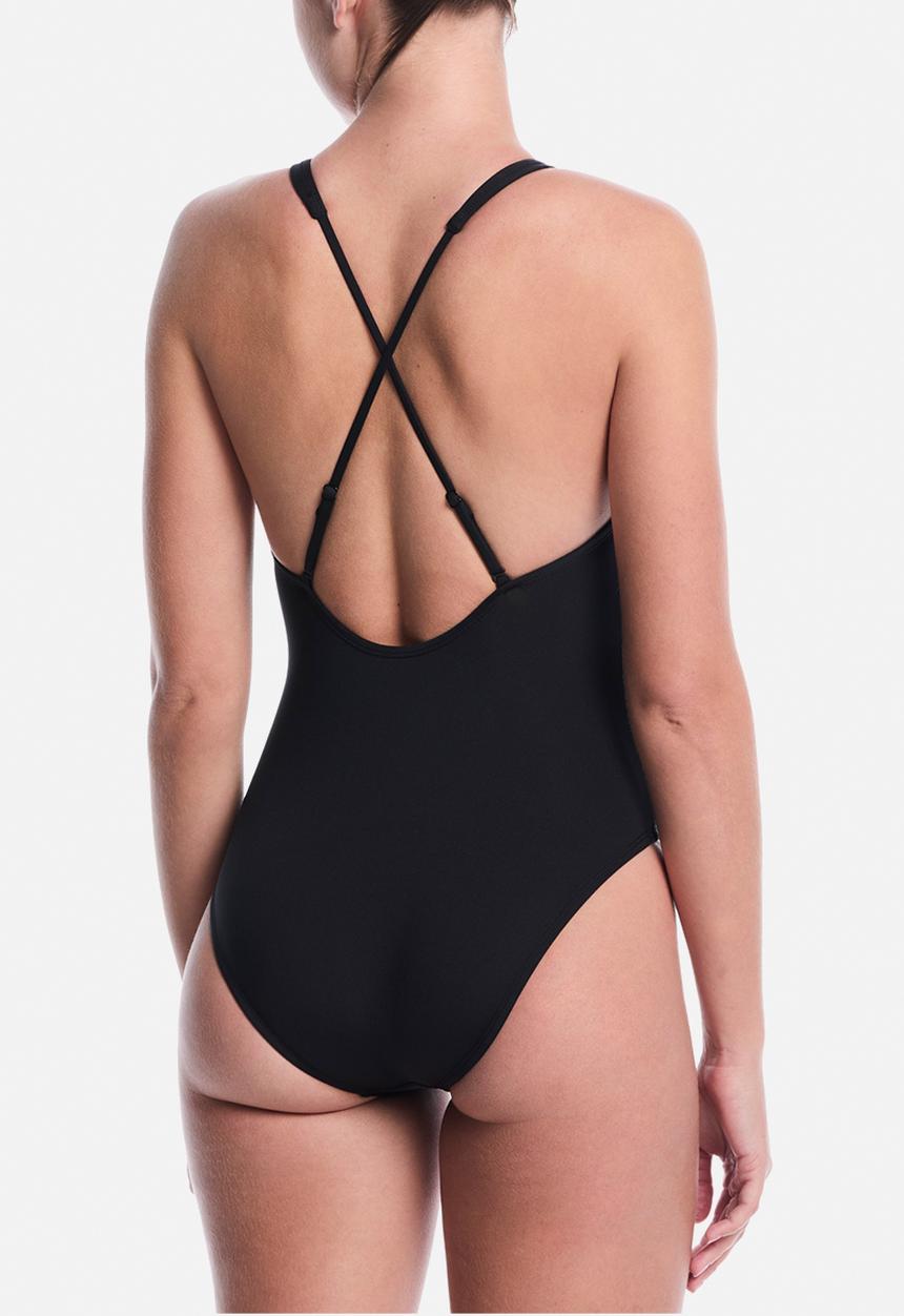 Nike - Plus Scoop Neck One Piece - Black
