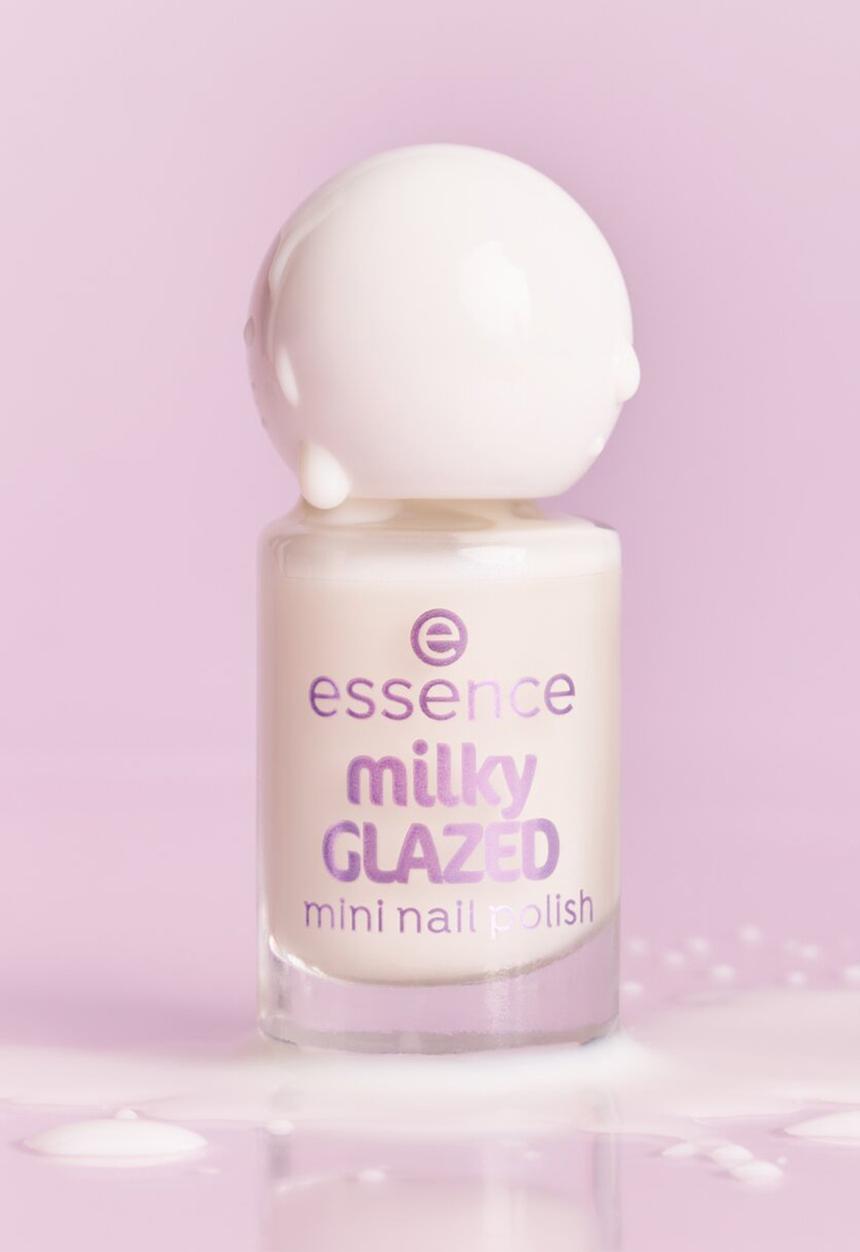 essence - milky GLAZED mini nail polish - 21