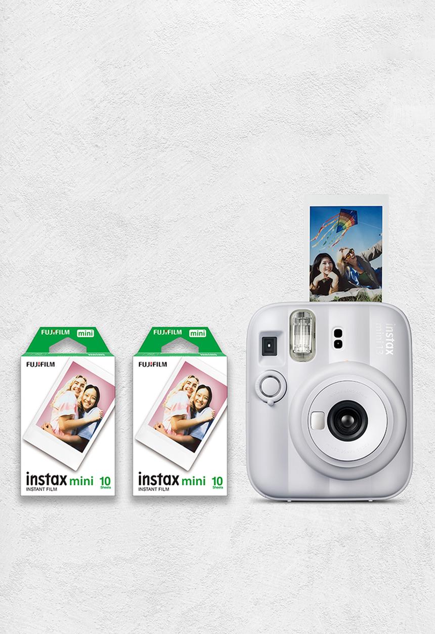 Fujifilm - Instax mini 13 - white combo 1 (cam + 2 films)