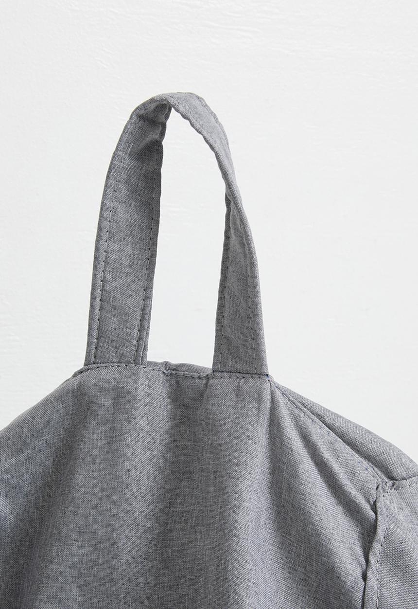 Pop Candy - Bean bag with ottoman - grey