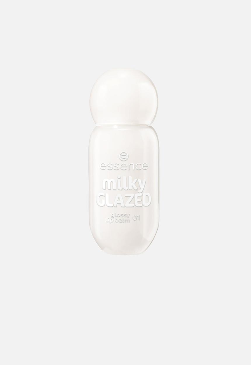 essence - milky GLAZED glossy lip balm - 01 Sheeriously Creamy
