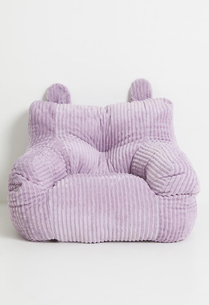 Pop Candy - Wide-rib corduroy armchair - pastel purple