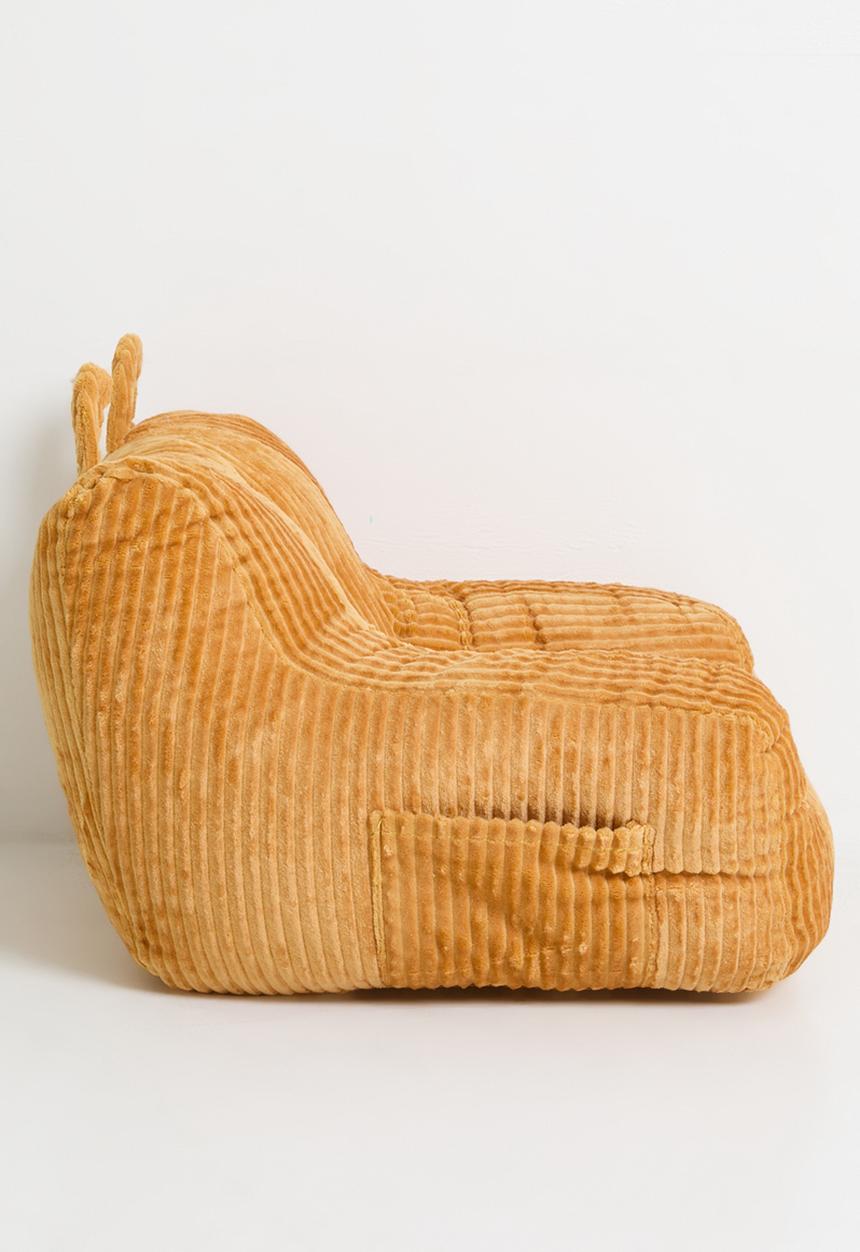 Pop Candy - Animal ear bean bag sofa - yellow ochre