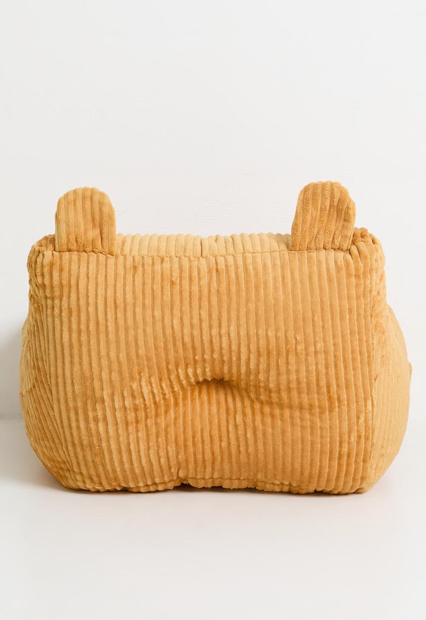 Pop Candy - Animal ear bean bag sofa - yellow ochre