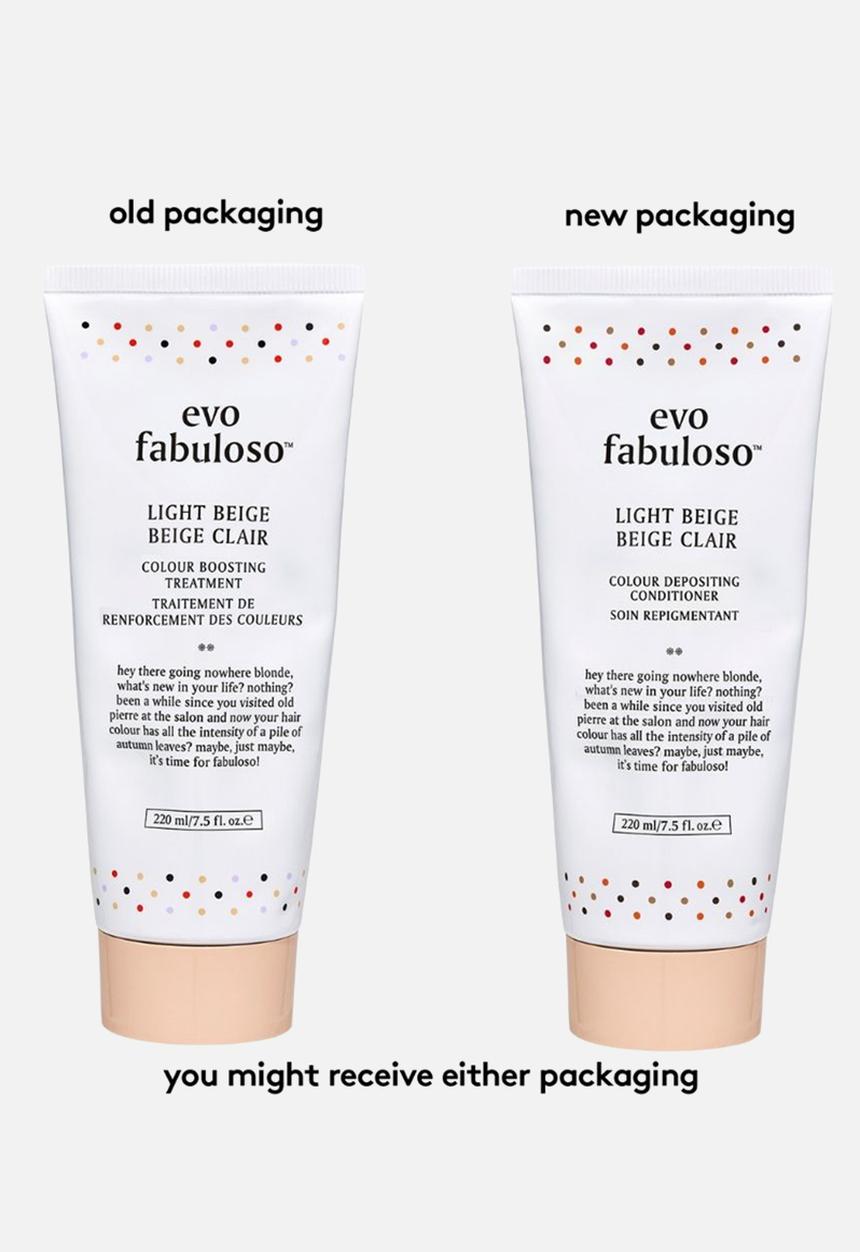 EVO - Fabuloso Colour Boosting Treatment - Light Beige - 220ml
